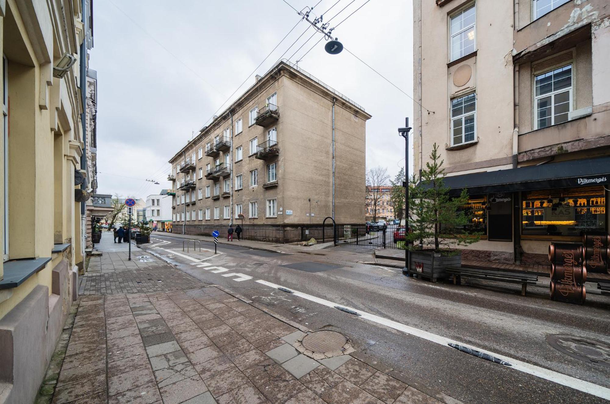 Islandijos Self Check-In Basement Apartments VNO Exterior photo